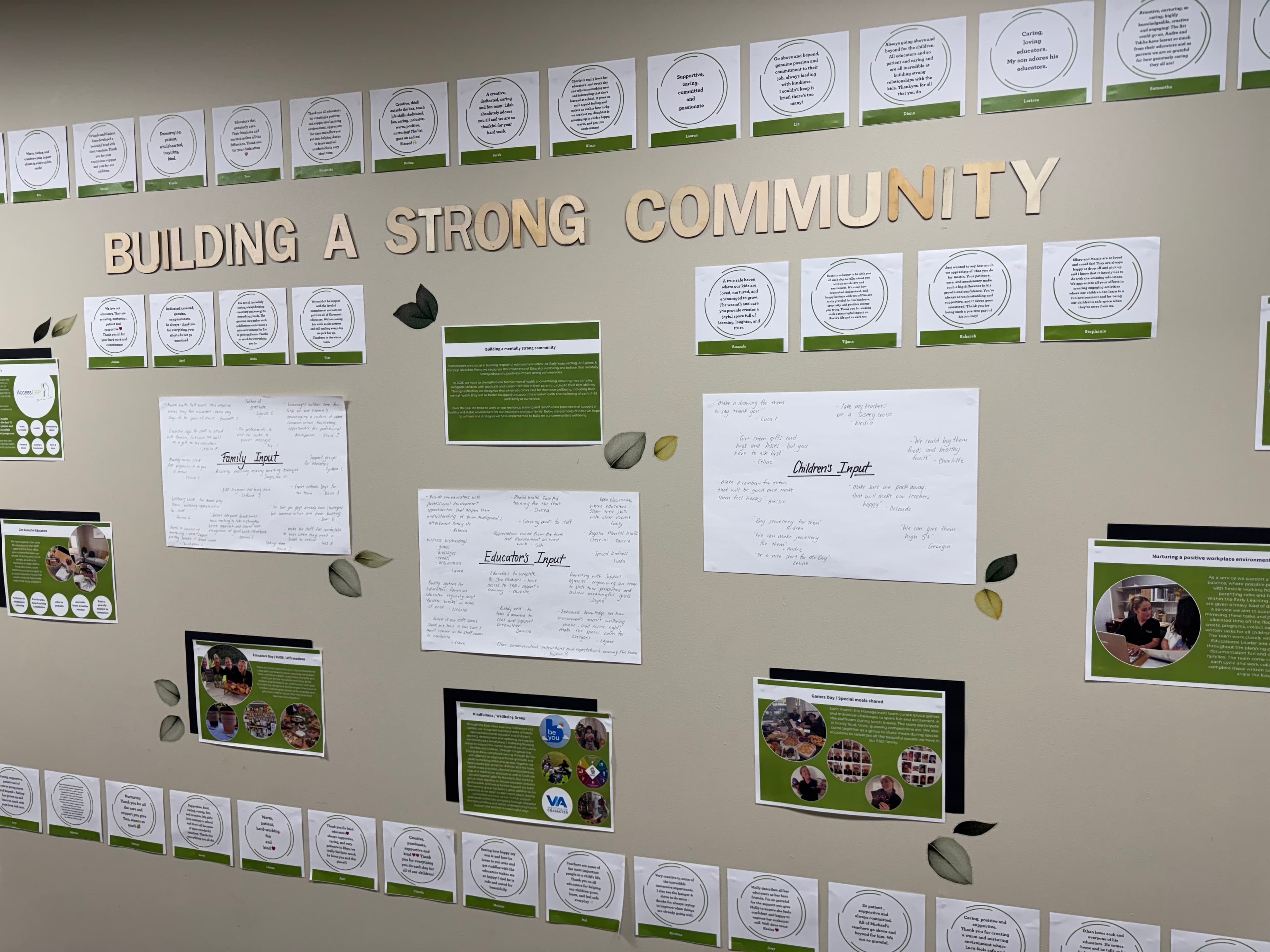 Giving families and communities a voice image